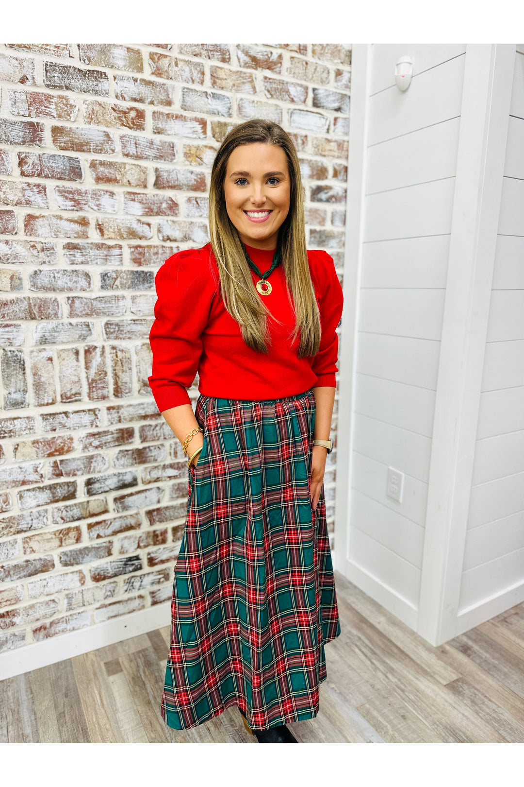 Christmas Card Ready Skirt