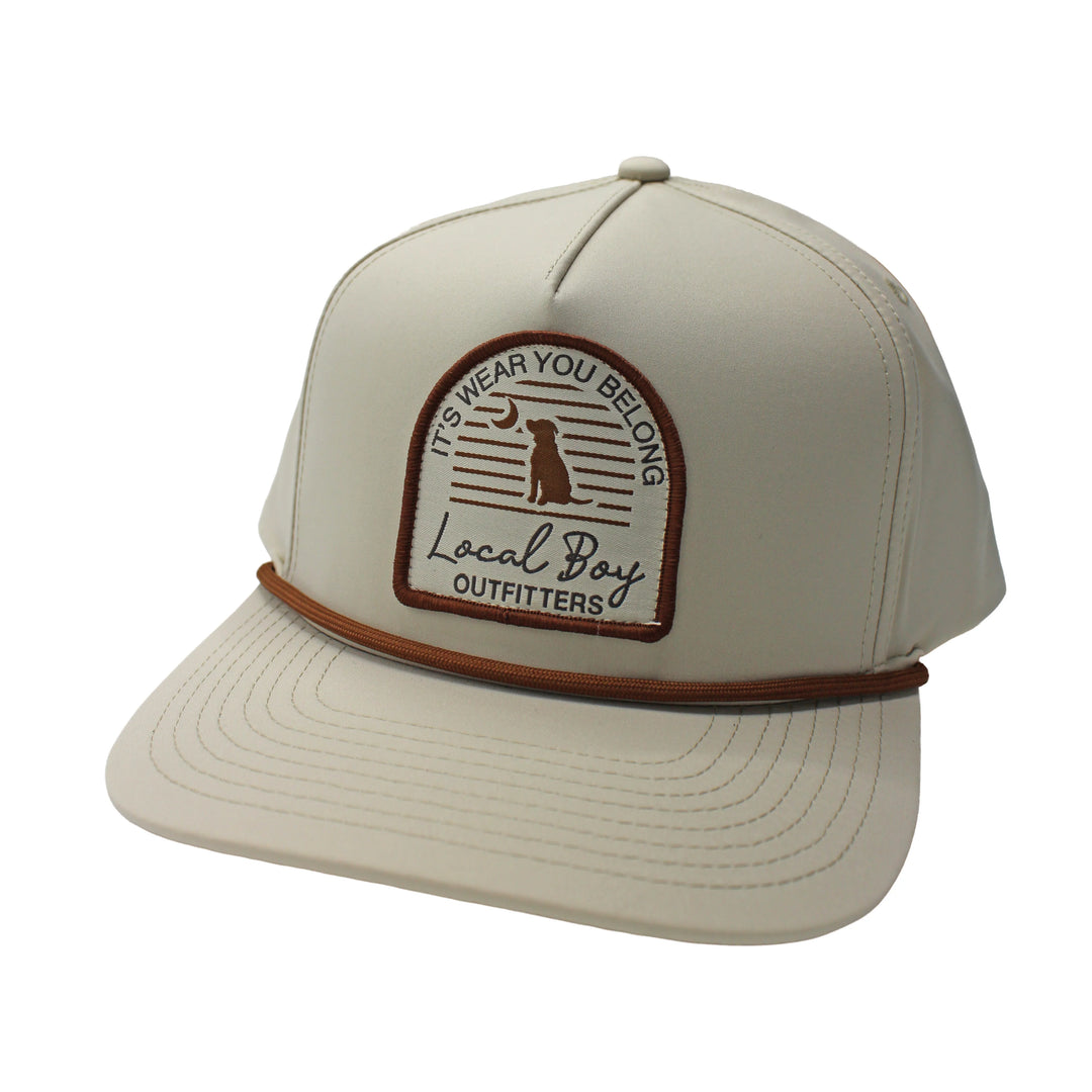 Local Boy| Youth Horizon Arch High Crown Rope Hat