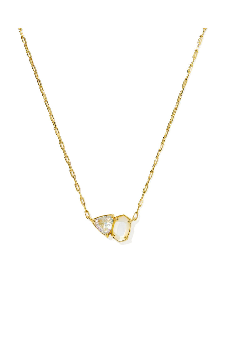 Kendra Scott | Tatum June Short Pendant Necklace - Neutral Mix