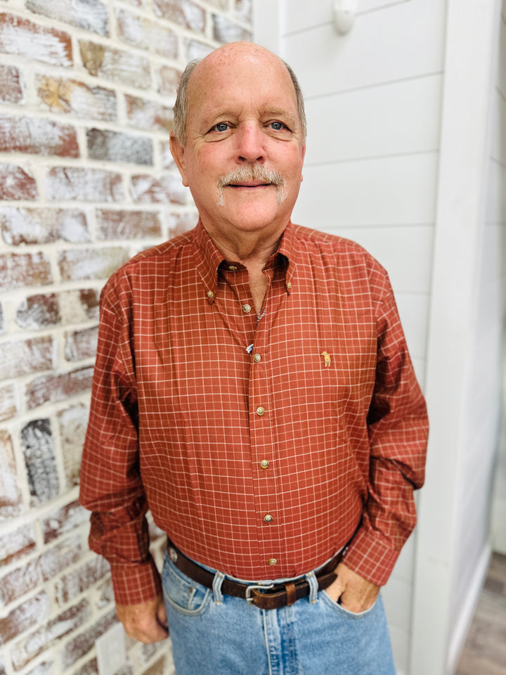Southern Casanova | Campfire Check Button Down