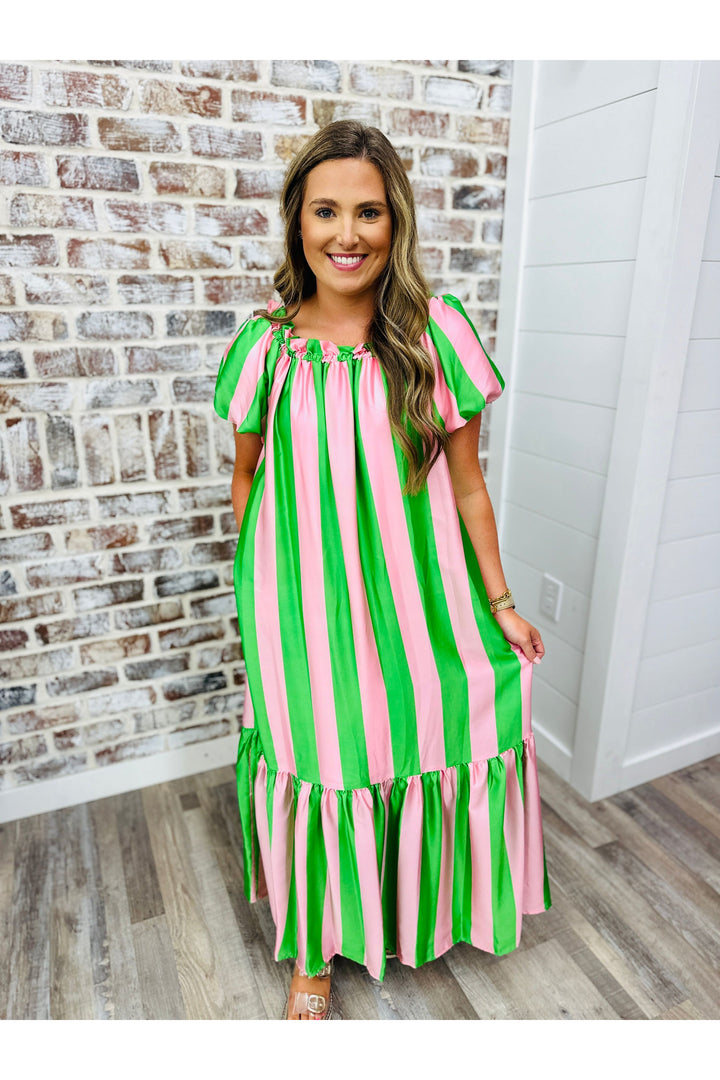 Adrienne| Clarise Maxi Dress