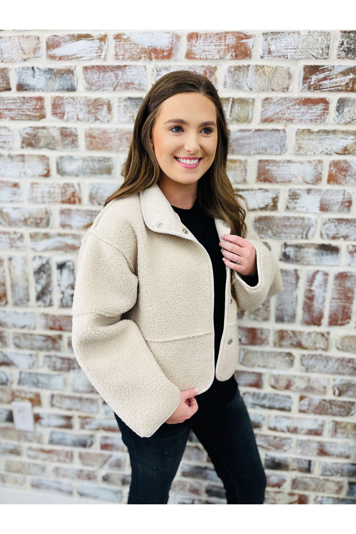 Natural Sherpa Jacket