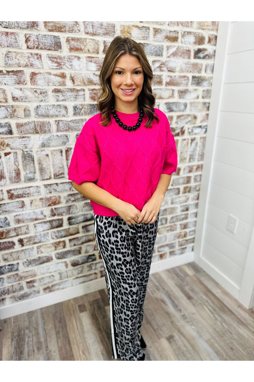 Leopard Stripe Pants