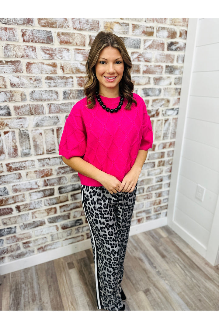 Leopard Stripe Pants