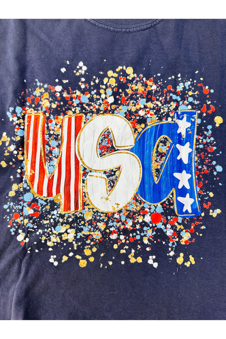 Sparkled USA Tee