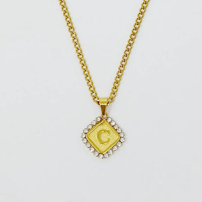 Aztec Delight Initial Necklace