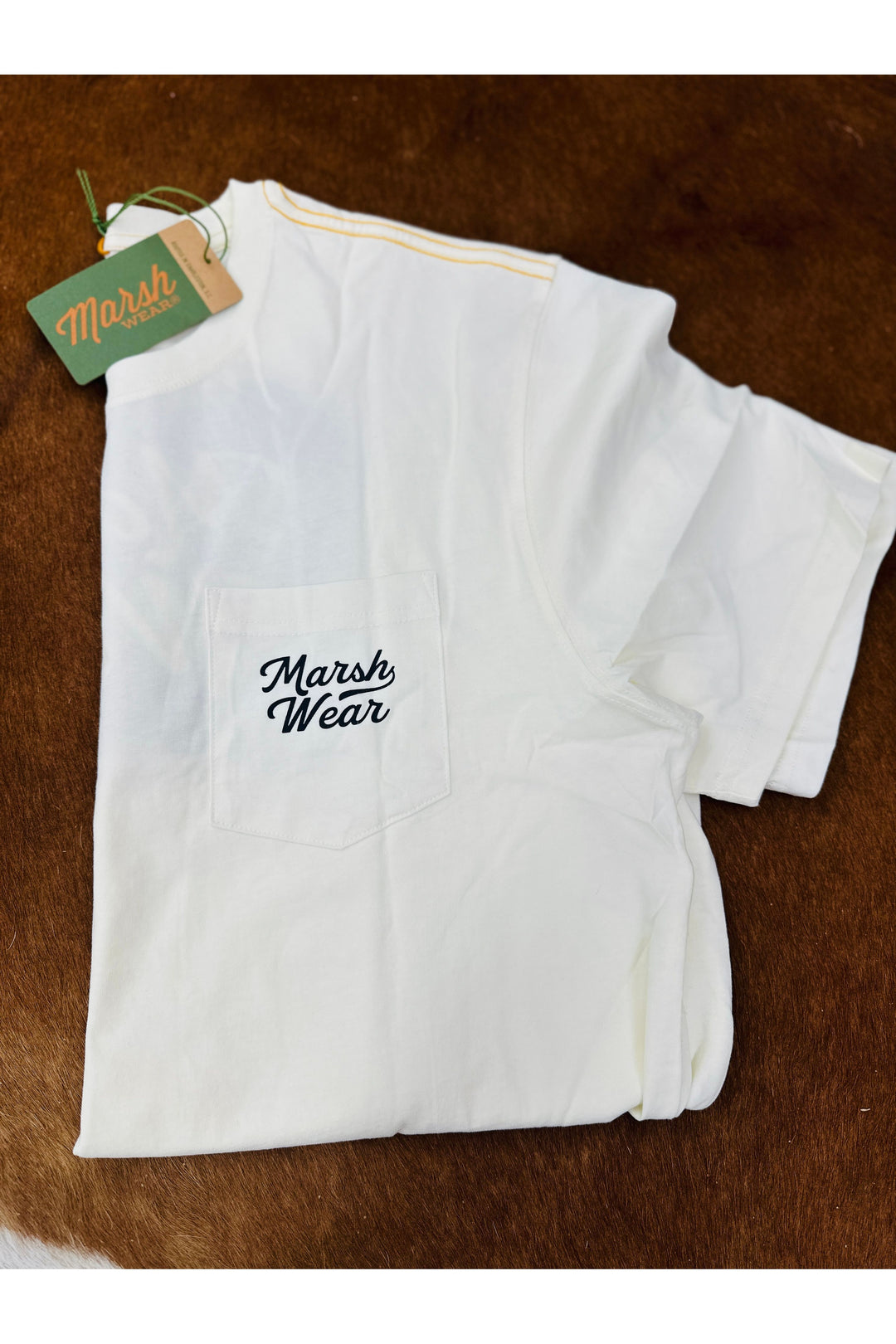 Marsh Wear | Roadside Vintage White Tee
