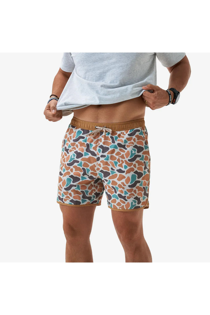 Burlebo Swim Trunk - Bayside Camo
