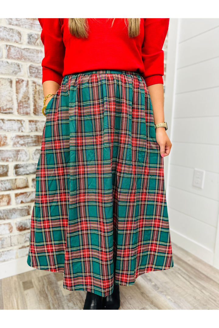 Christmas Card Ready Skirt