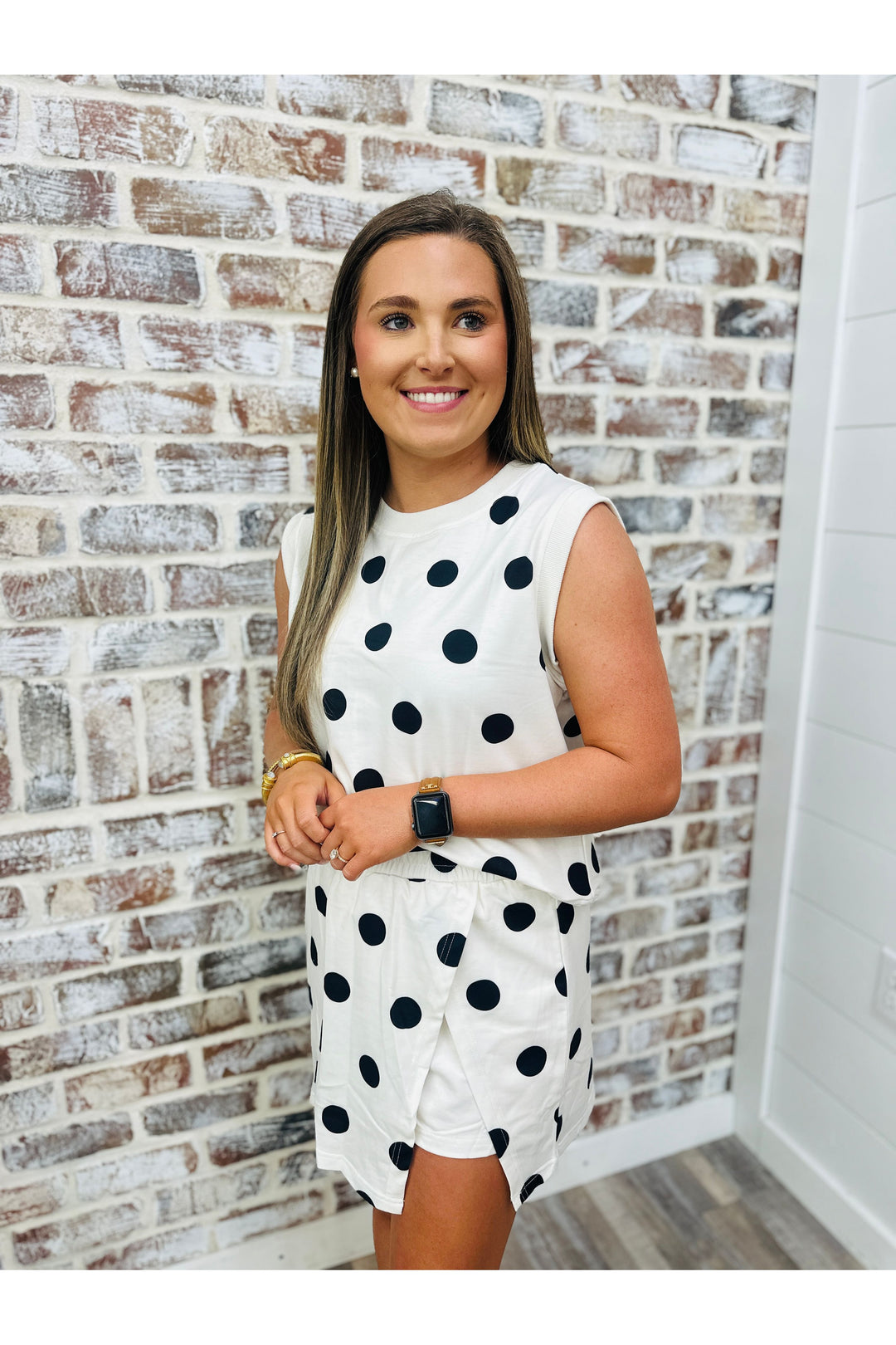 Polka Dot Darling Skort Set