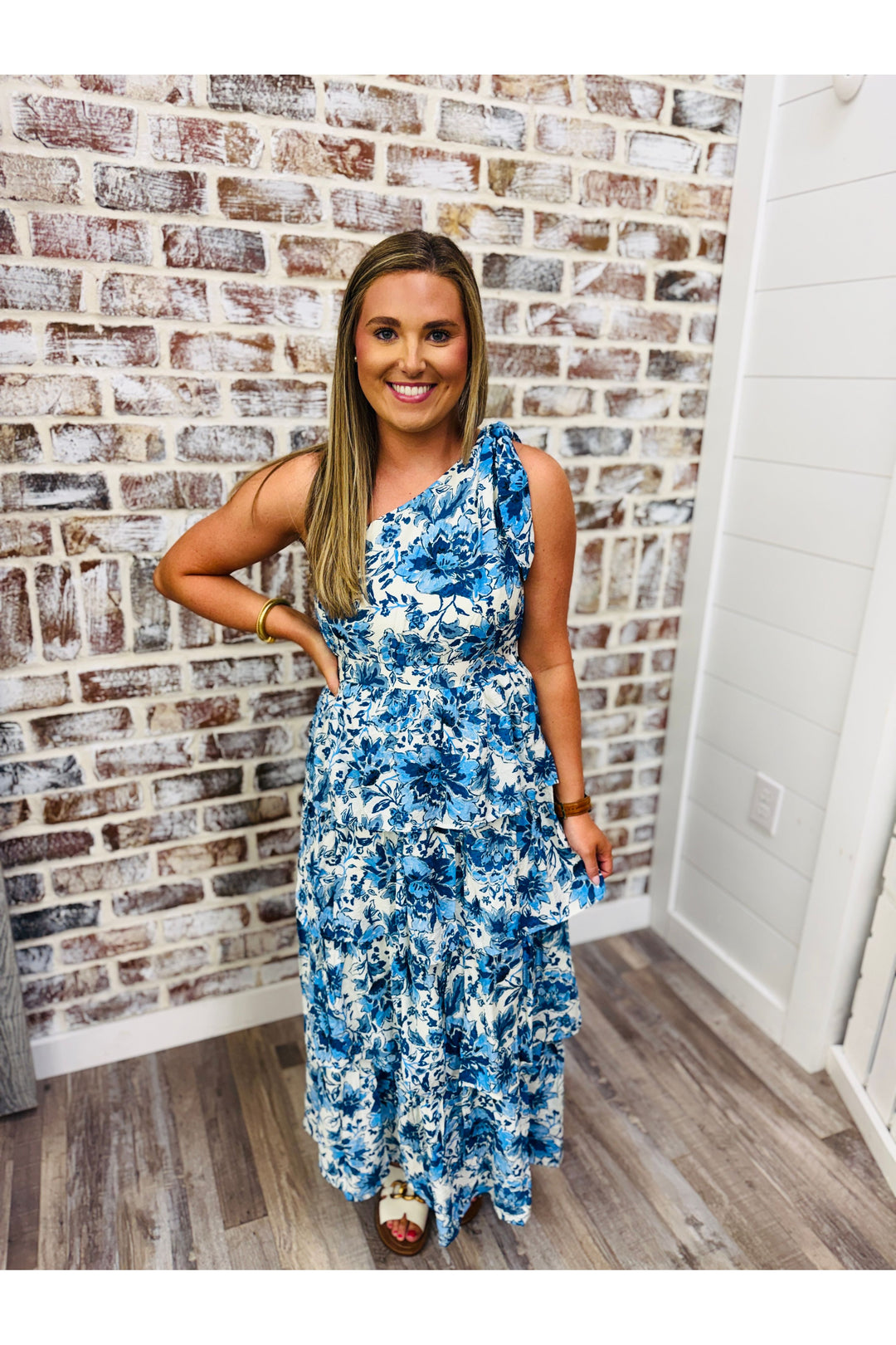 Pretty In Petals Midi Dress