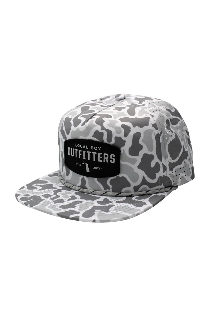 Local Boy | Perforated Flat Brim Hat