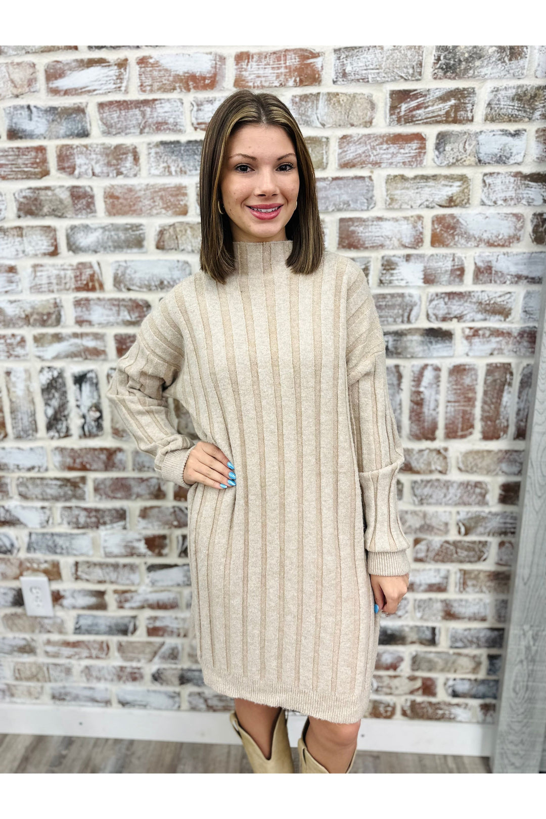 Winter Wear Sweater Dress