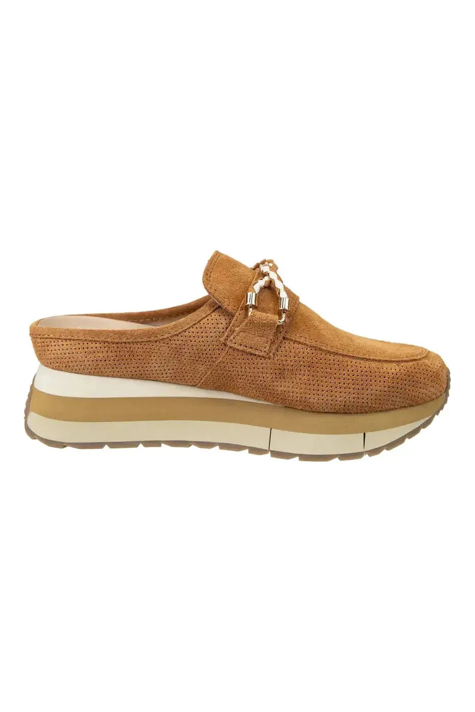 Naked Feet| POLO BROWN PLATFORM SNEAKERS