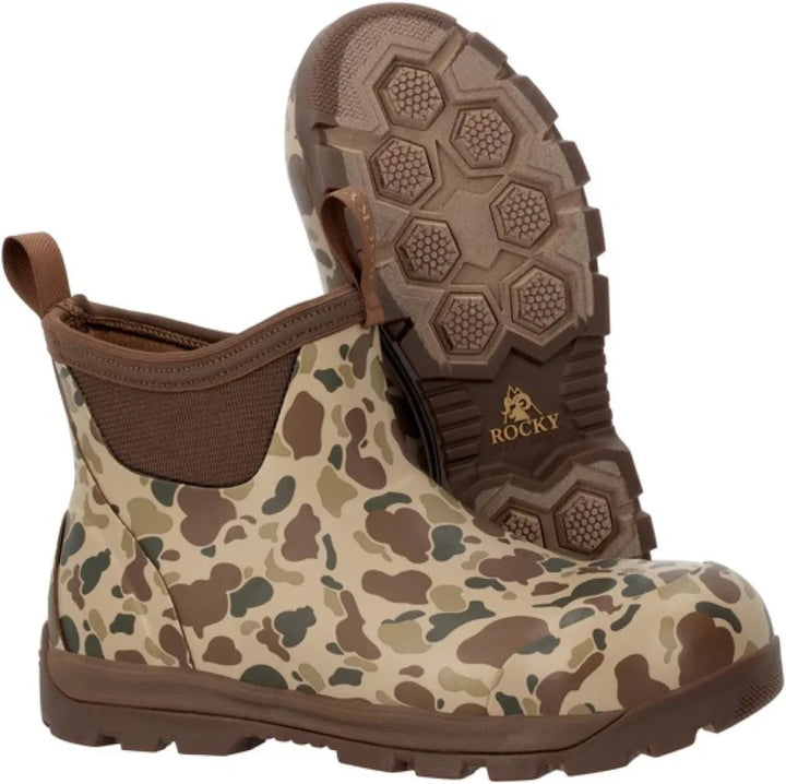 Rocky | 6” Backlands Duck Camo Waterproof Boot