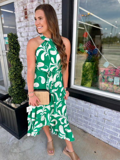 Palm Leaf Dress