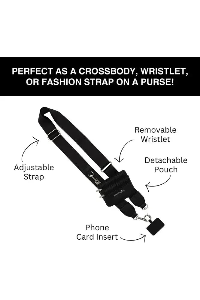 Save the Girls ~ Clip & Go Strap with Pouch
