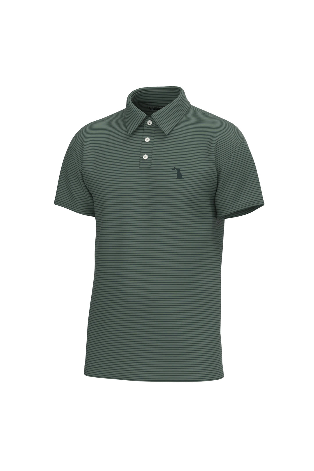 Local Boy|Ivory/Spruce Driftwood Polo