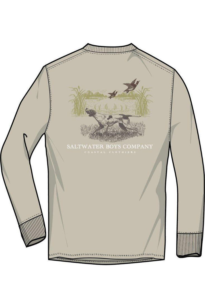 Youth| HUNTING DOG LS GRAPHIC TEE