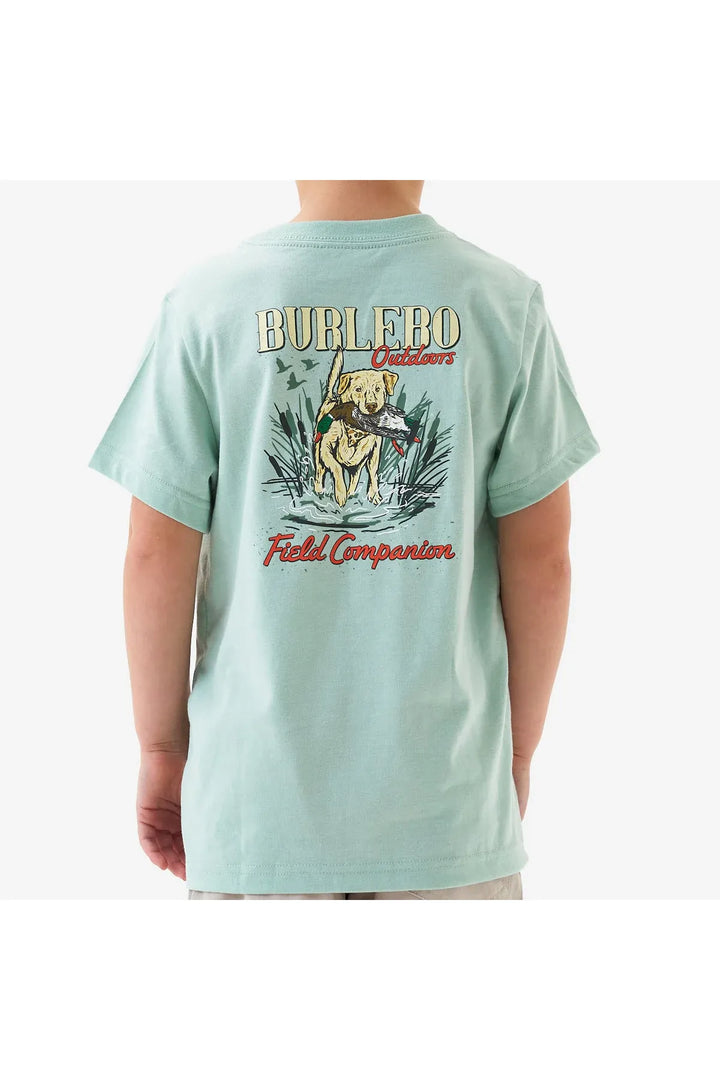 Burlebo Youth - Field Companion - Sage Tee