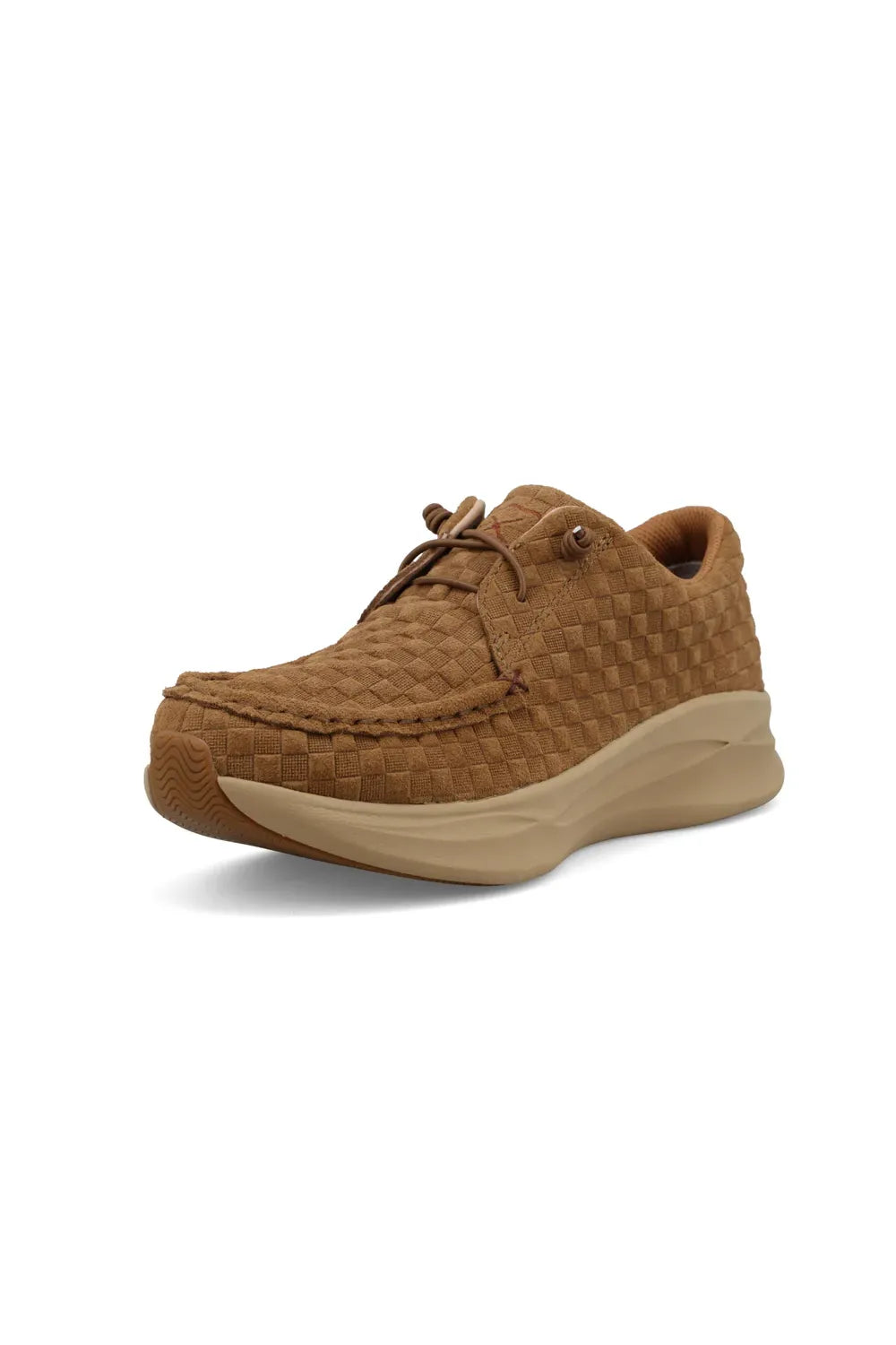 Women’s checkered suede slip on shoe 