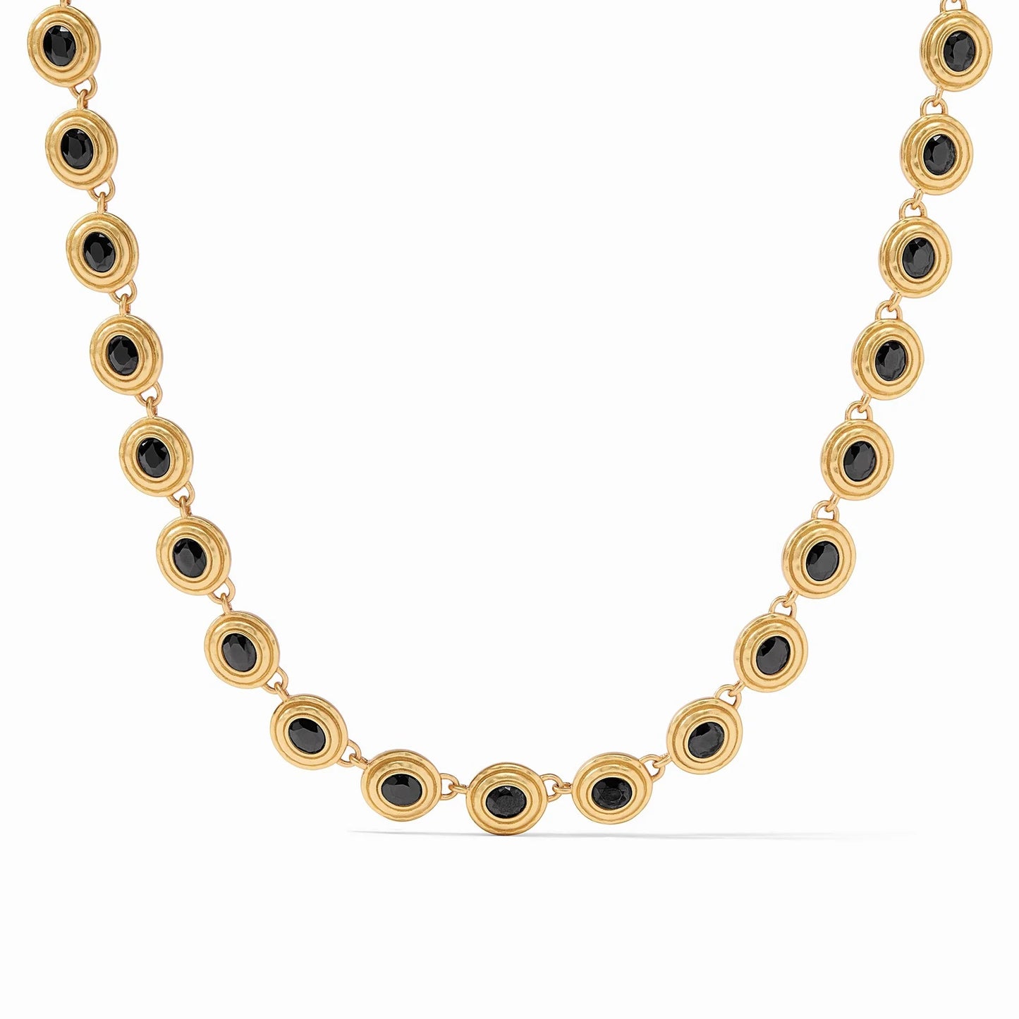 Julie Vos| Tudor Tennis Necklace~Black FINAL SALE