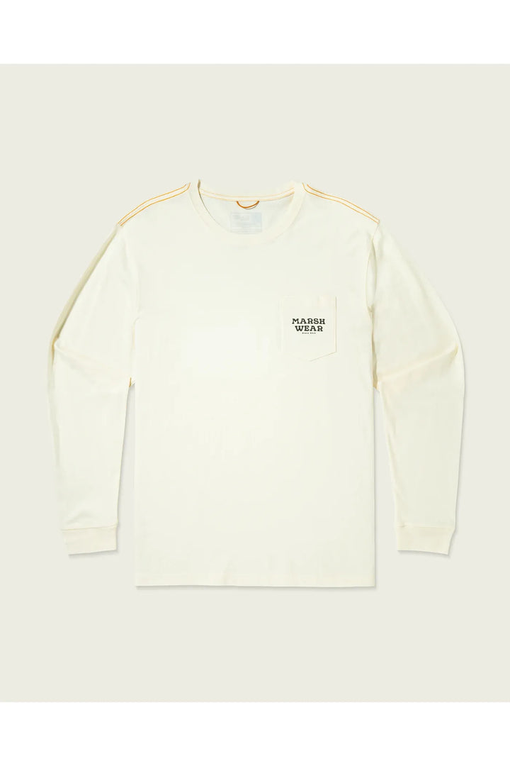 Marsh Wear | Outfitter Longsleeve Tee - Vintage White