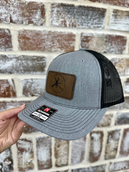 Southern Sportsman Grey/Black Logo Patch Hat