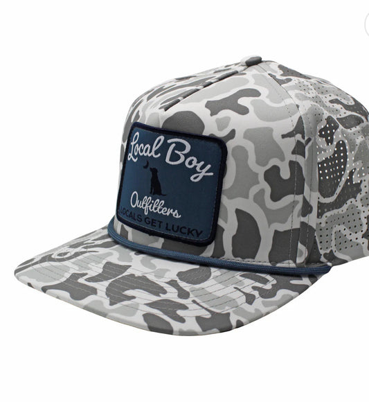 Local Boy Youth Local Classic Perforated Rope Hat