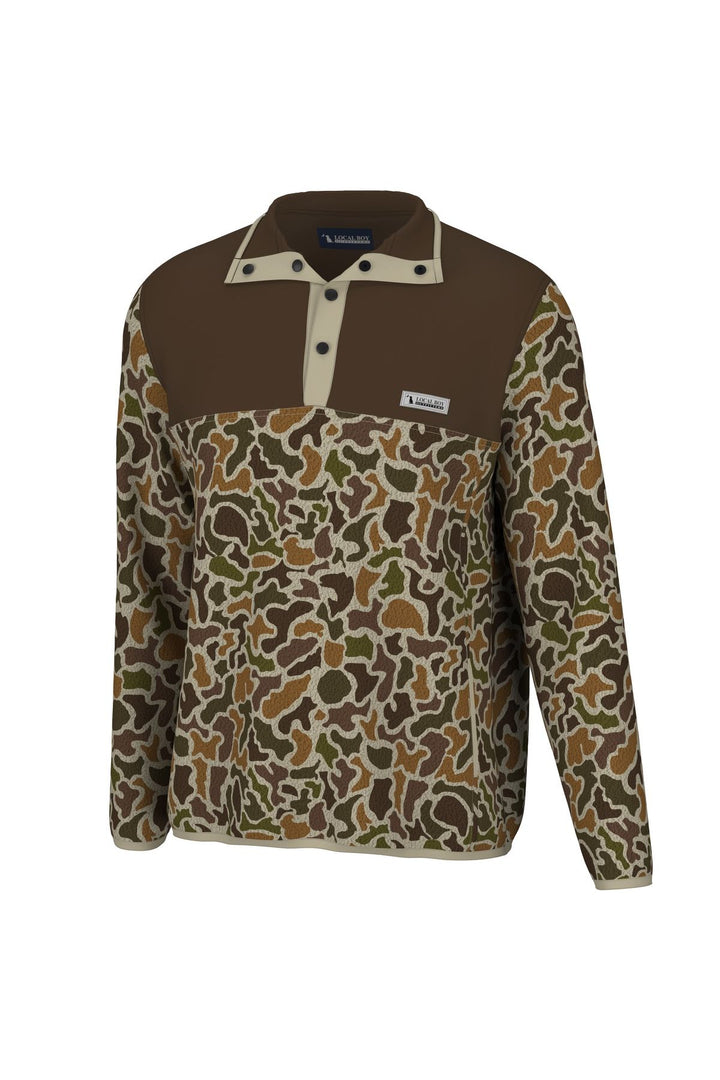 Local Boy | Quarter Snap Pullover - Localflage Vintage