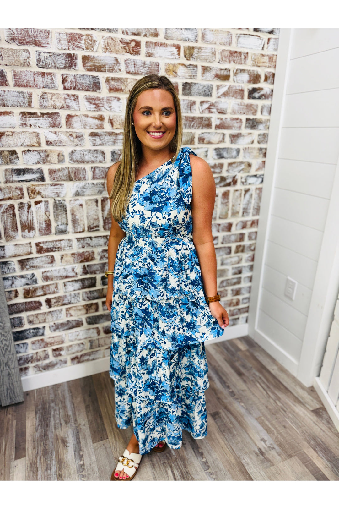 Pretty In Petals Midi Dress