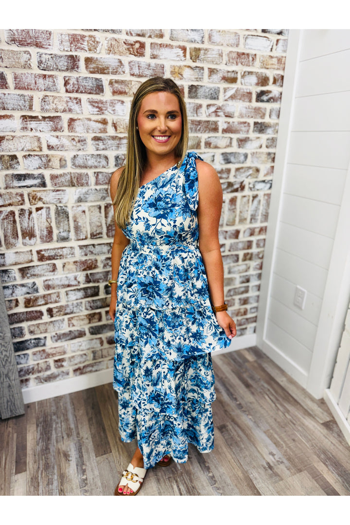 Pretty In Petals Midi Dress