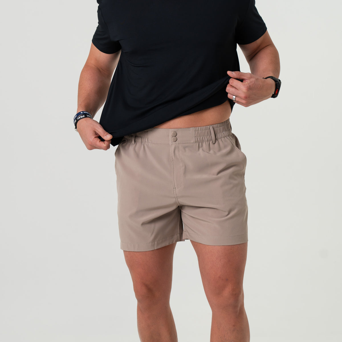 Burlebo | Everyday Short - Cobblestone Khaki Duck Hunt Pocket