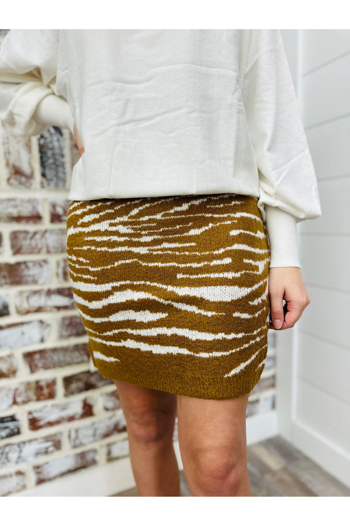 Zebra Skirt