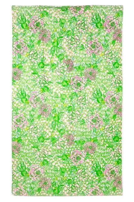 Lily Pulitzer Towel Tote - Lime Feeling Good