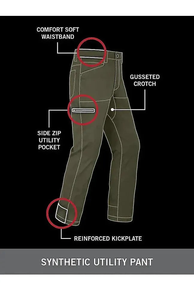 WRANGLER ATG™ MEN'S CLIFF SIDE UTILITY PANT - Bungee cord