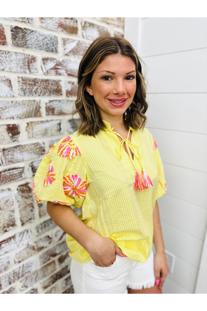 THML Sunshine & Flowers Top