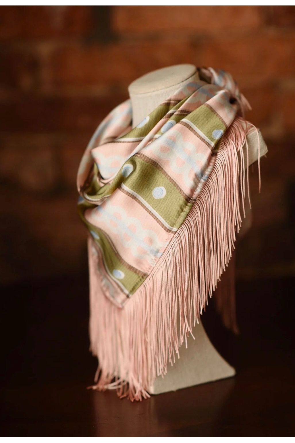 Tatum James | Dots and Stripes Scarf