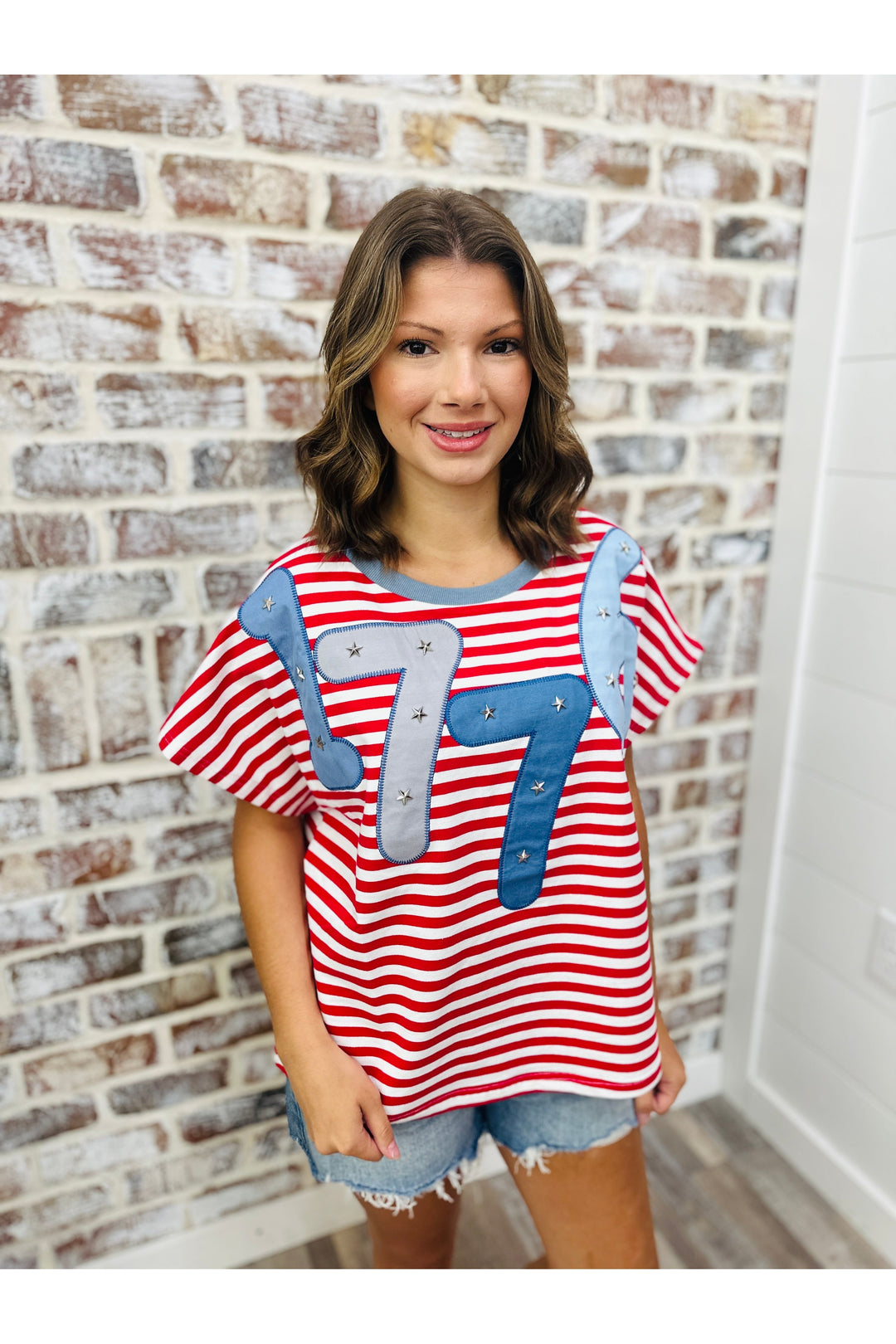 1776 Stripe Top