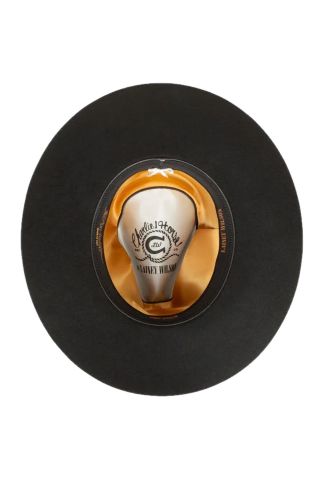 Lainey Wilson| Charlie 1 Horse Ladies Fly Me To The Stars Black Felt Hat