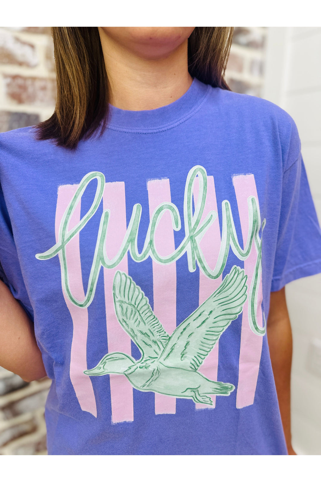 Lucky Duck Stripes Tee