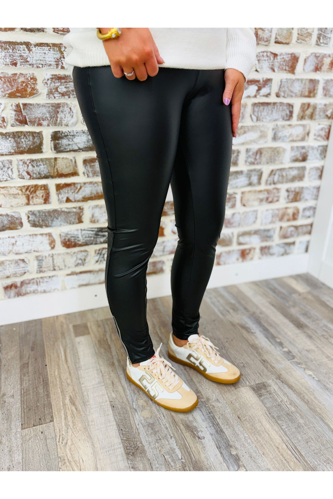 Faux Leather Leggings
