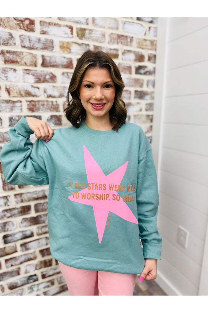 Stars Were Made To Worship Sweatshirt