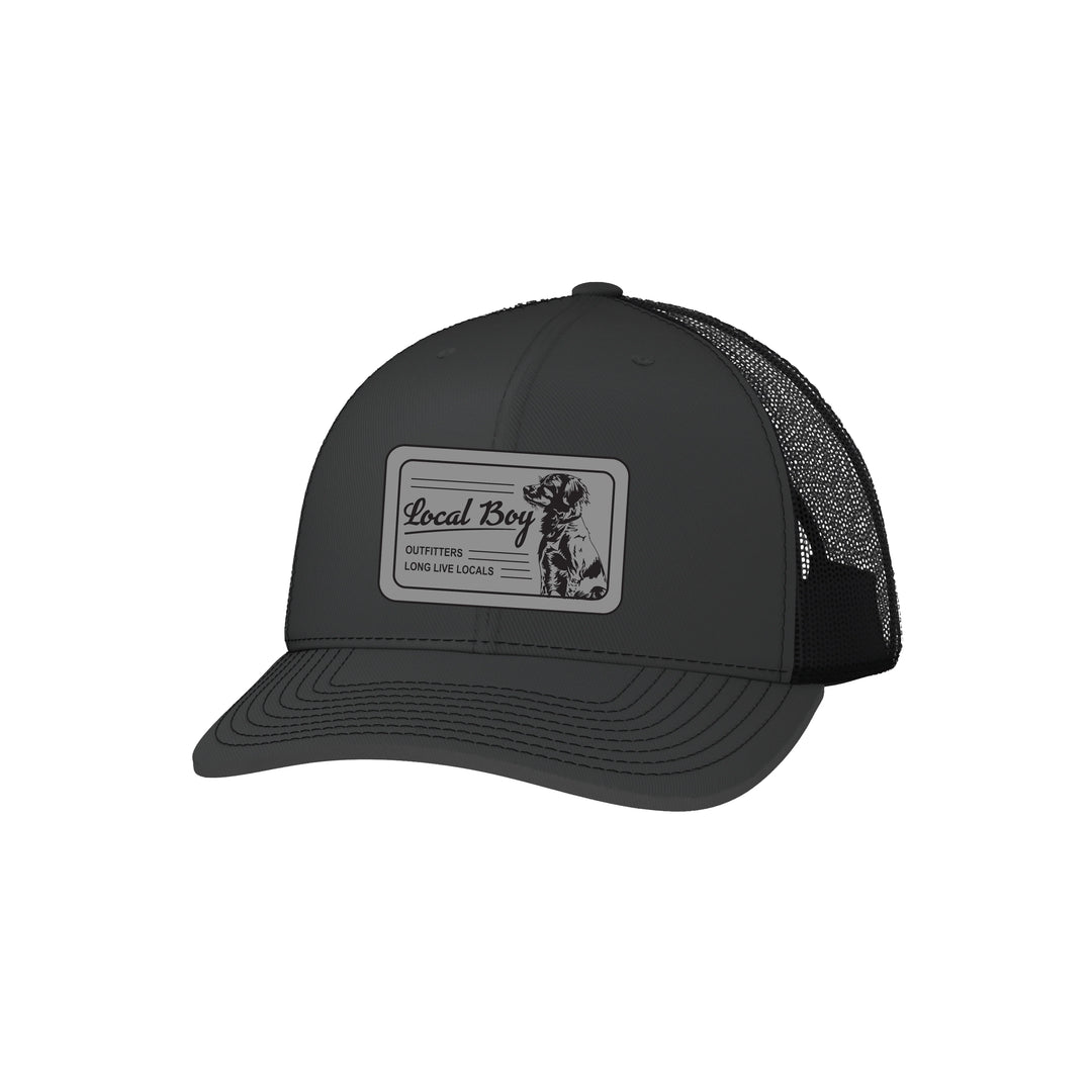Local Boy| Youth Scruffy Patch Trucker Hat
