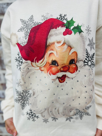 Vintage Santa Sweatshirt