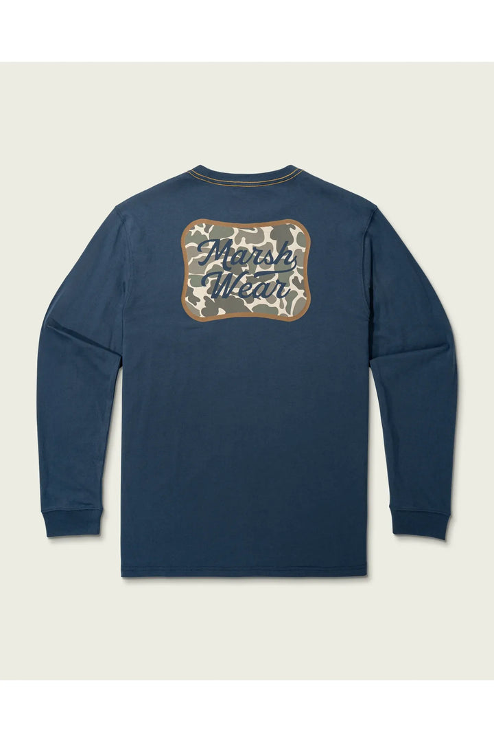 Marsh Wear | Roadside Longsleeve Tee - Dark Denim