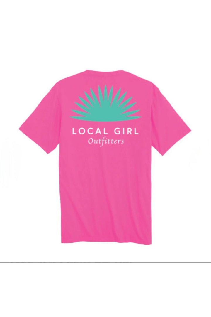 Local Girl | Casa Local SS Tee - Neon Pink