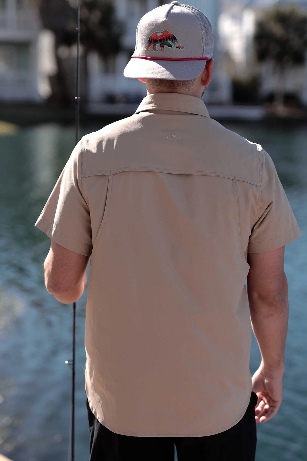 Burlebo| Performance Fishing Shirt - Cobblestone