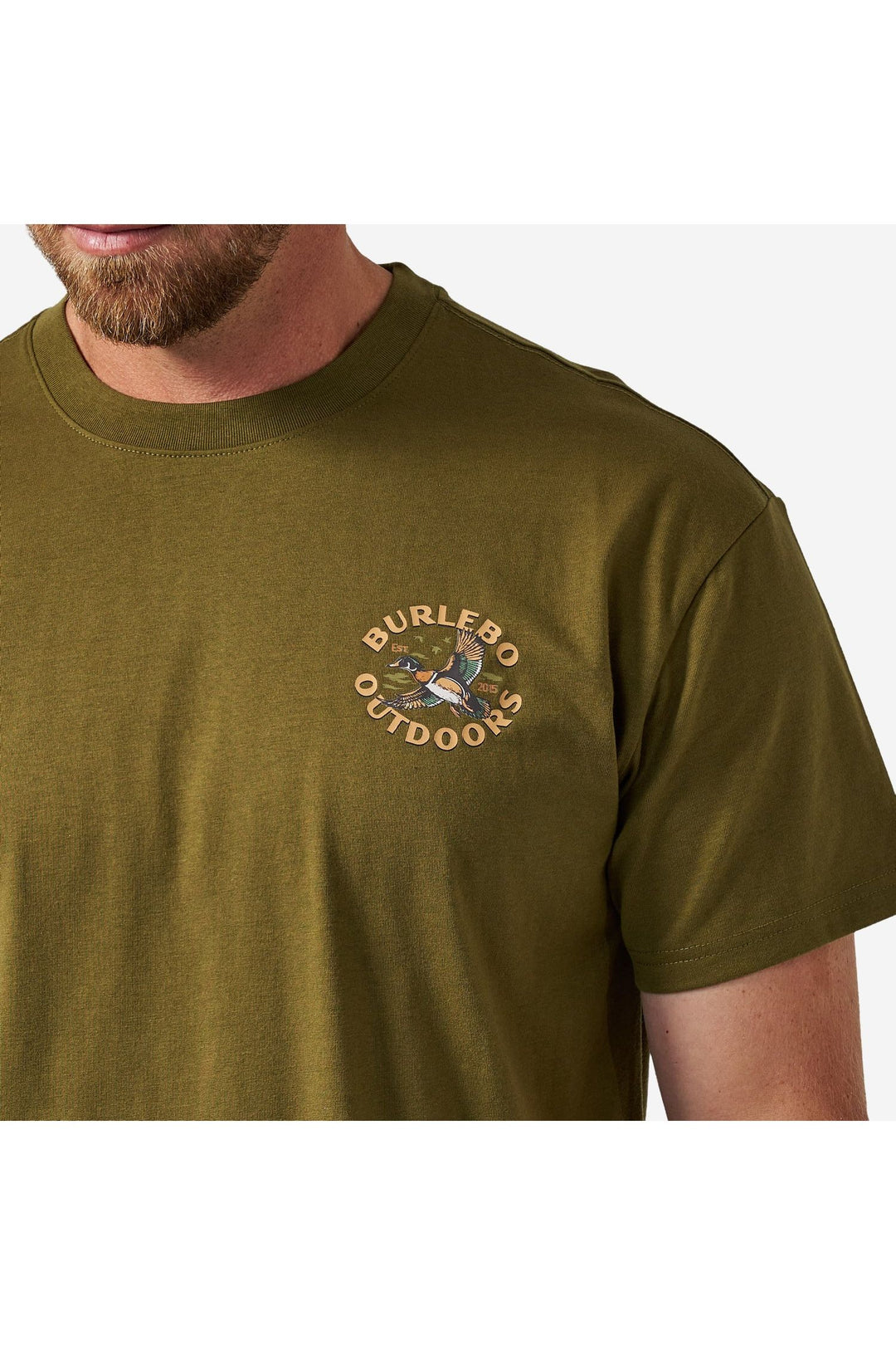 Burlebo SS Tee - Wood Duck - Hunter Green