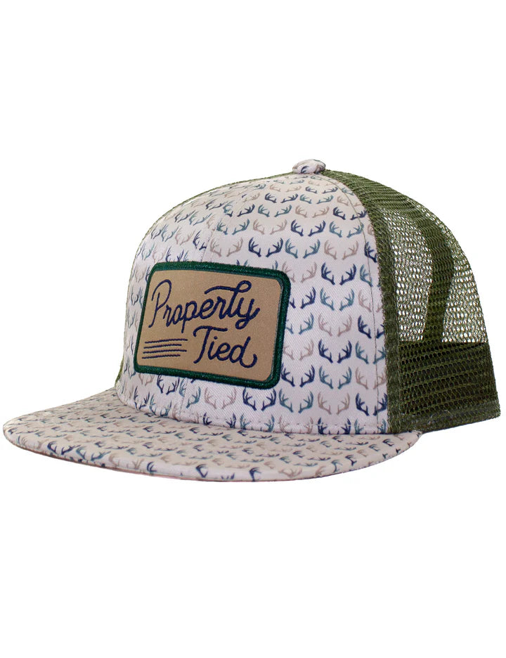 Properly Tied | YOUTH Sportsman Trucker Hat Antlers